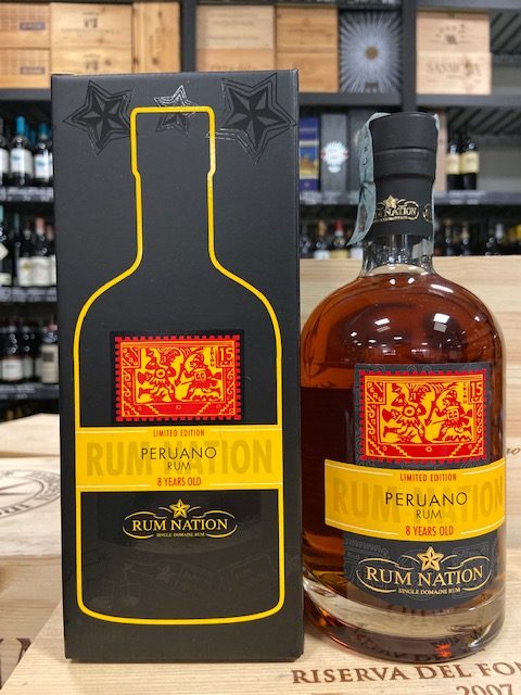 Rum Nation Peruano 8 anni Limite Edition astucciato cl 70 - AL.VI.DO.C