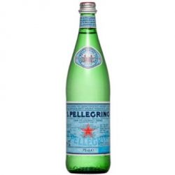 San Pellegrino acqua frizzante tappo tradizionale cl 100 vetro a rendere x 12 bottiglie